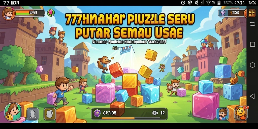 Screenshot menampilkan gameplay menantang dalam 777IDR.