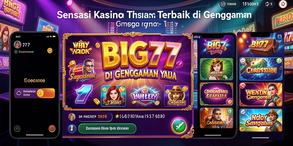 Tampilan menarik dari gameplay Kasino BIG77 yang penuh aksi.