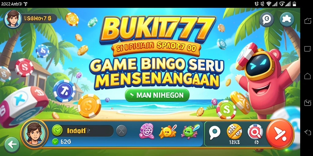 Tampilan menarik dari gameplay Bingo di BUKIT777.