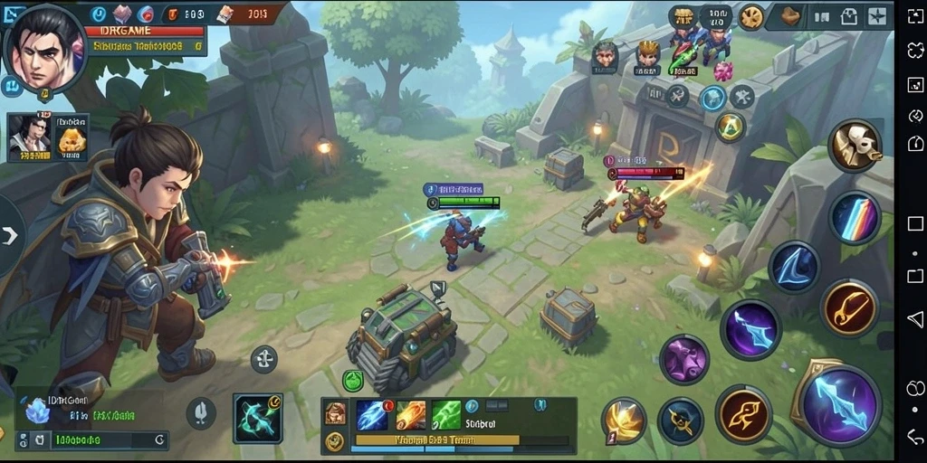 Tampilan gameplay <strong>IDRGAME</strong> yang mendebarkan dan strategis.