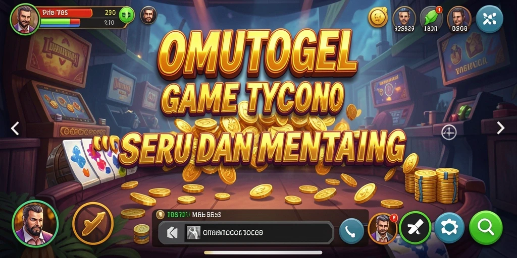 Tangkapan layar gameplay OMUTOGEL yang menampilkan aktivitas manajerial.