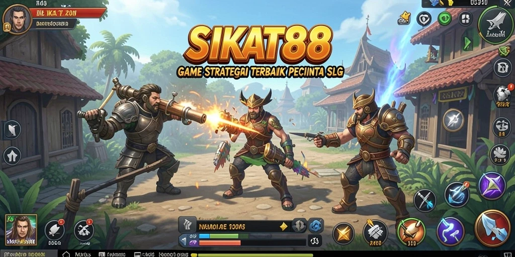 Tampilan gameplay SIKAT88 yang seru dan strategis.